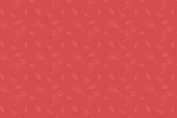 Floral Background Vintage Color