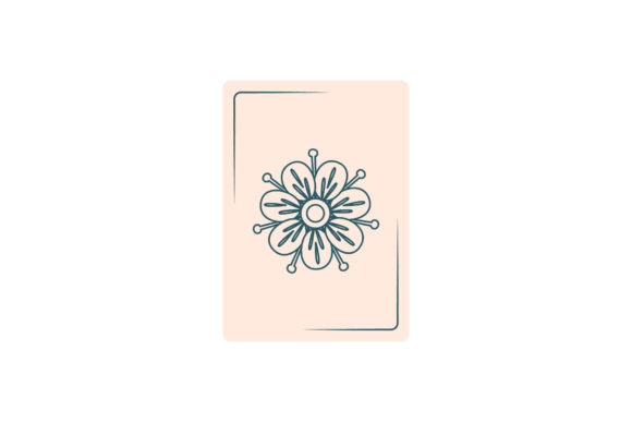 Floral Cards Vector Icon