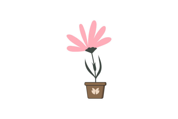 Floral Icons Vector Illustrations