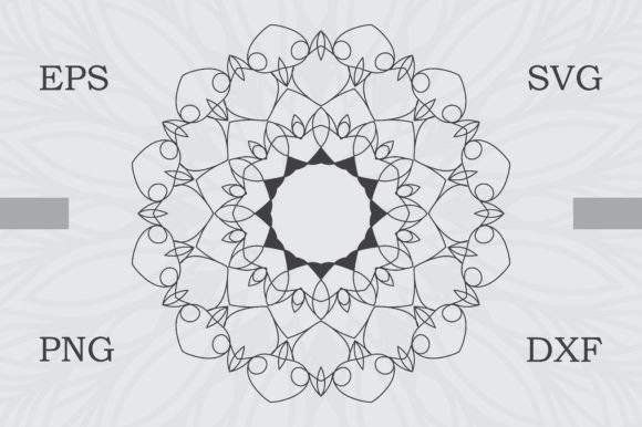 Floral Mandala Coloring Page for KDP