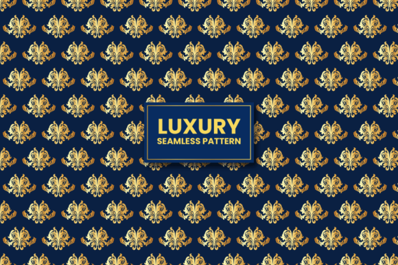 Luxury Seamless Pattern Floral Bundle