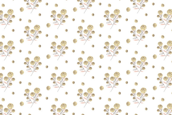 Pattern Floral Abstract Style Art